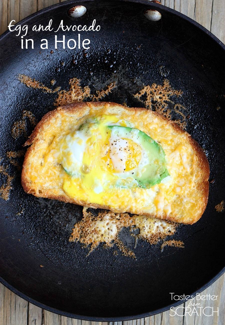 Egg & Avocado in a Hole | 10 Awesome Egg Recipes